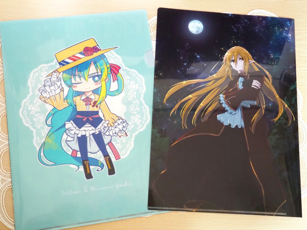 A4クリアファイル「ゼロ&ニコール」