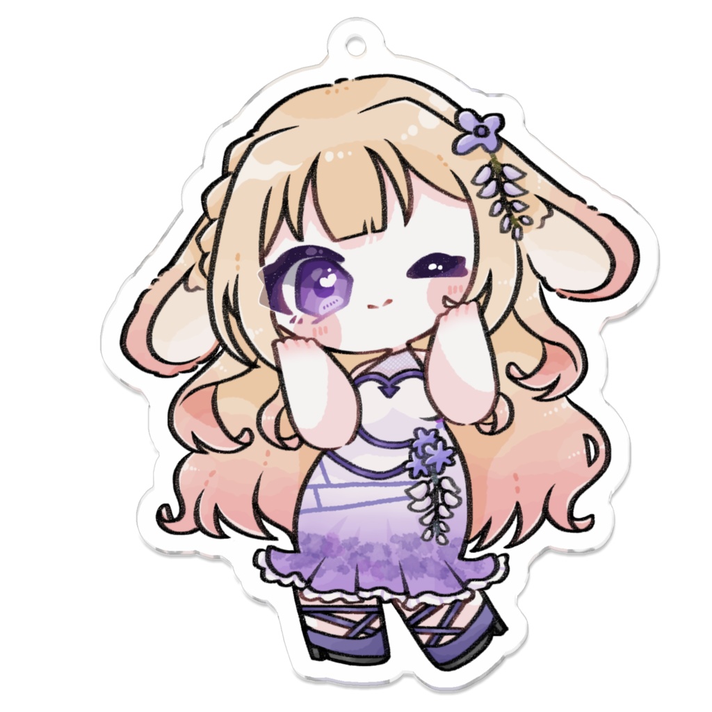 アクリルキーホルダー~立~