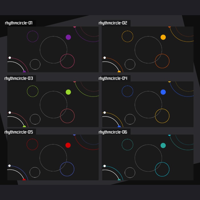 ポップなフロアタイルapng素材