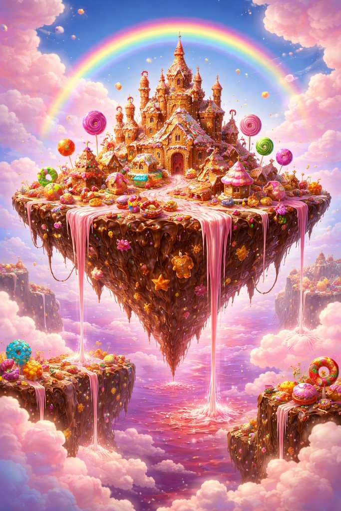 色んな浮島 全6種-arious floating islands - 6 types in total