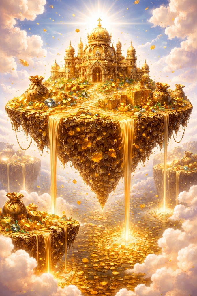 色んな浮島 全6種-arious floating islands - 6 types in total