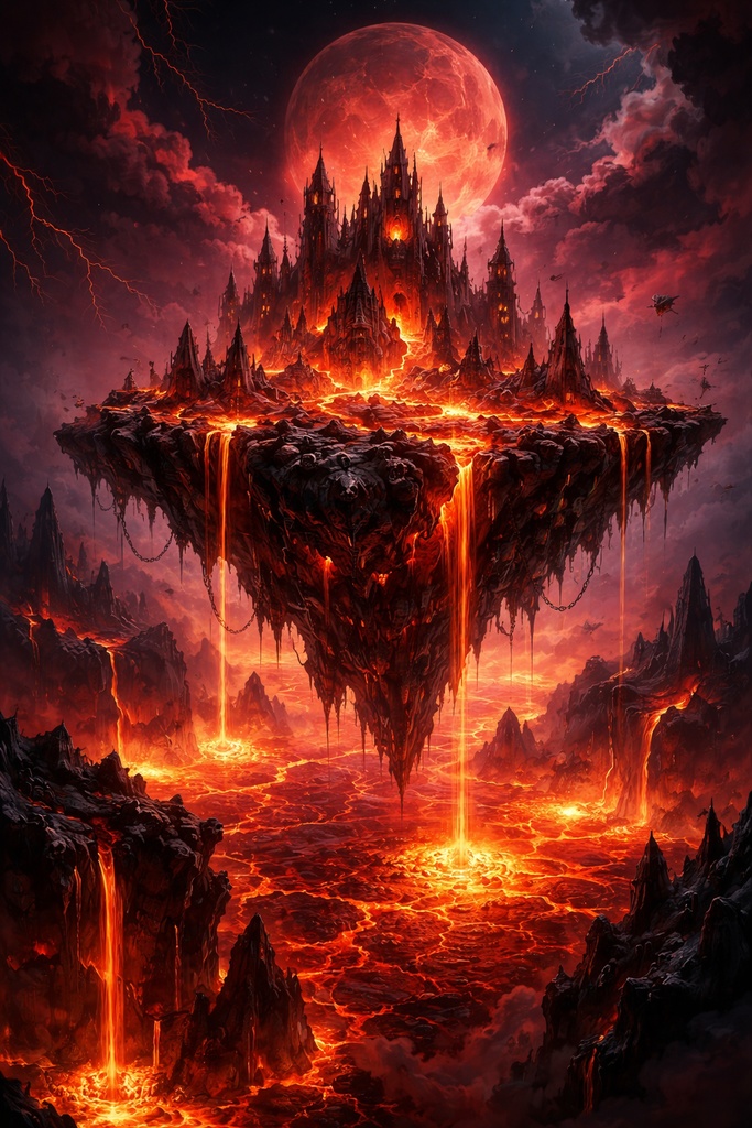 色んな浮島 全6種-arious floating islands - 6 types in total