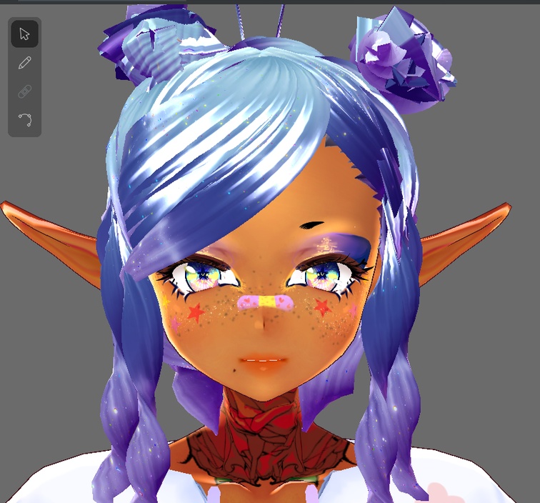 Kawaii Elf Girl - Black