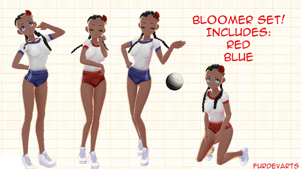 Bloomer Set - BETA VROID