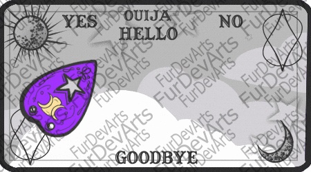 STREAM ALERTS - ANIMATED! OUIJA/HALLOWEEN