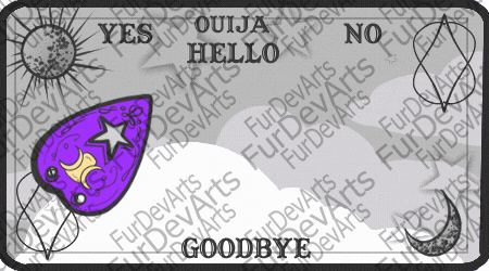 STREAM ALERTS - ANIMATED!  OUIJA/HALLOWEEN