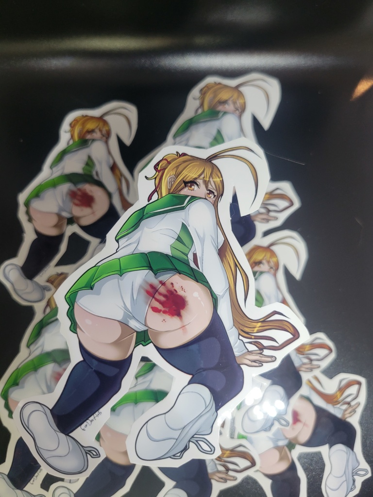 Highschool of the Dead Sticker pack - NSFW