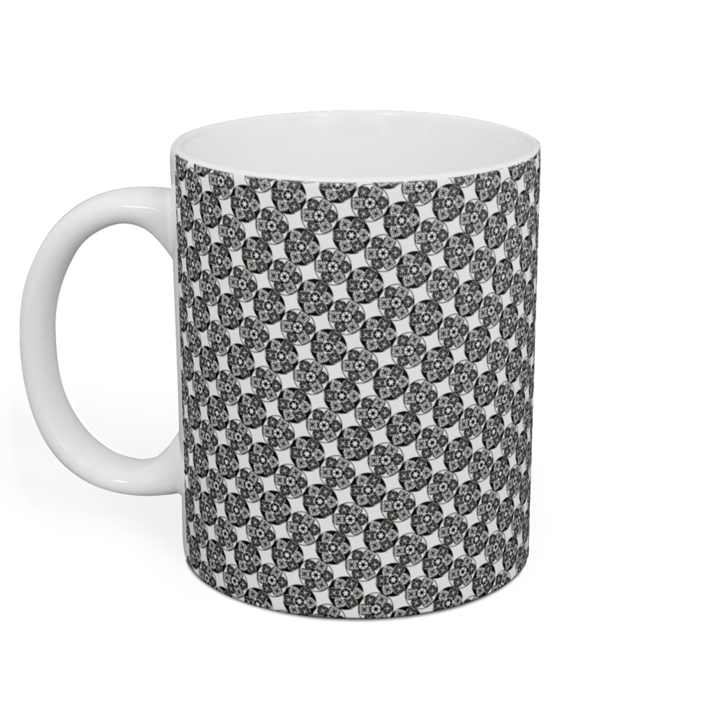 【旧版】マイキ・マイカ 第46-2版 マグカップ 無彩色