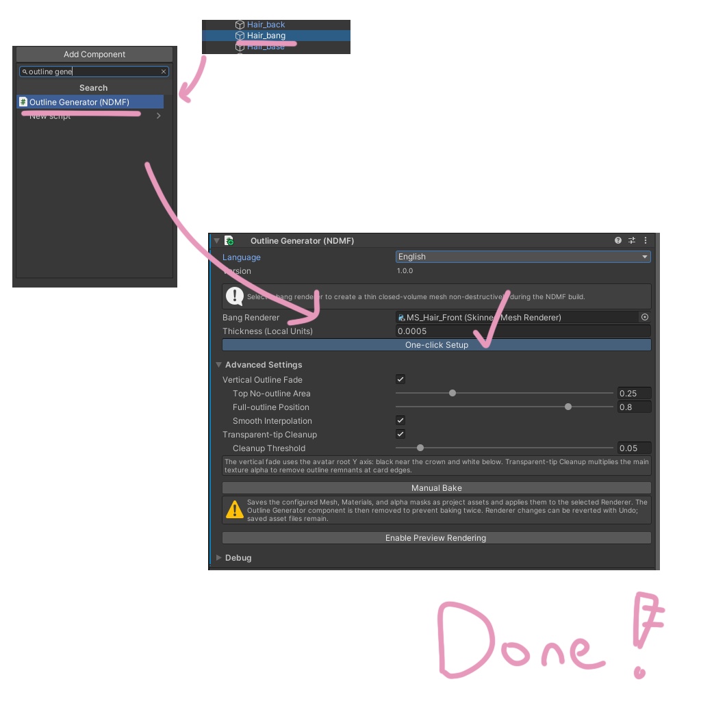 Bang Outline Generator
