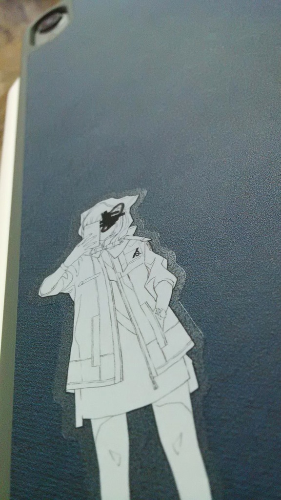 パーカー子ちゃんステッカー