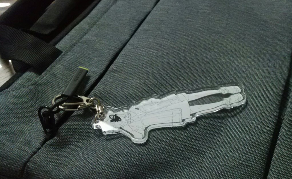 パーカー子ちゃんアクリルキーホルダー