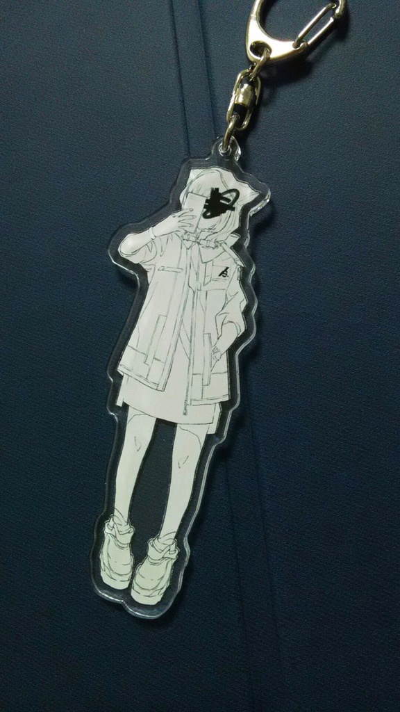 パーカー子ちゃんアクリルキーホルダー