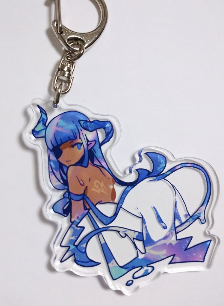 【liquid(オリジナル)】眼帯子アクリルキーホルダー