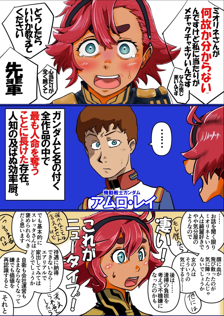 スレッタが訊く!!①(初代~∀)