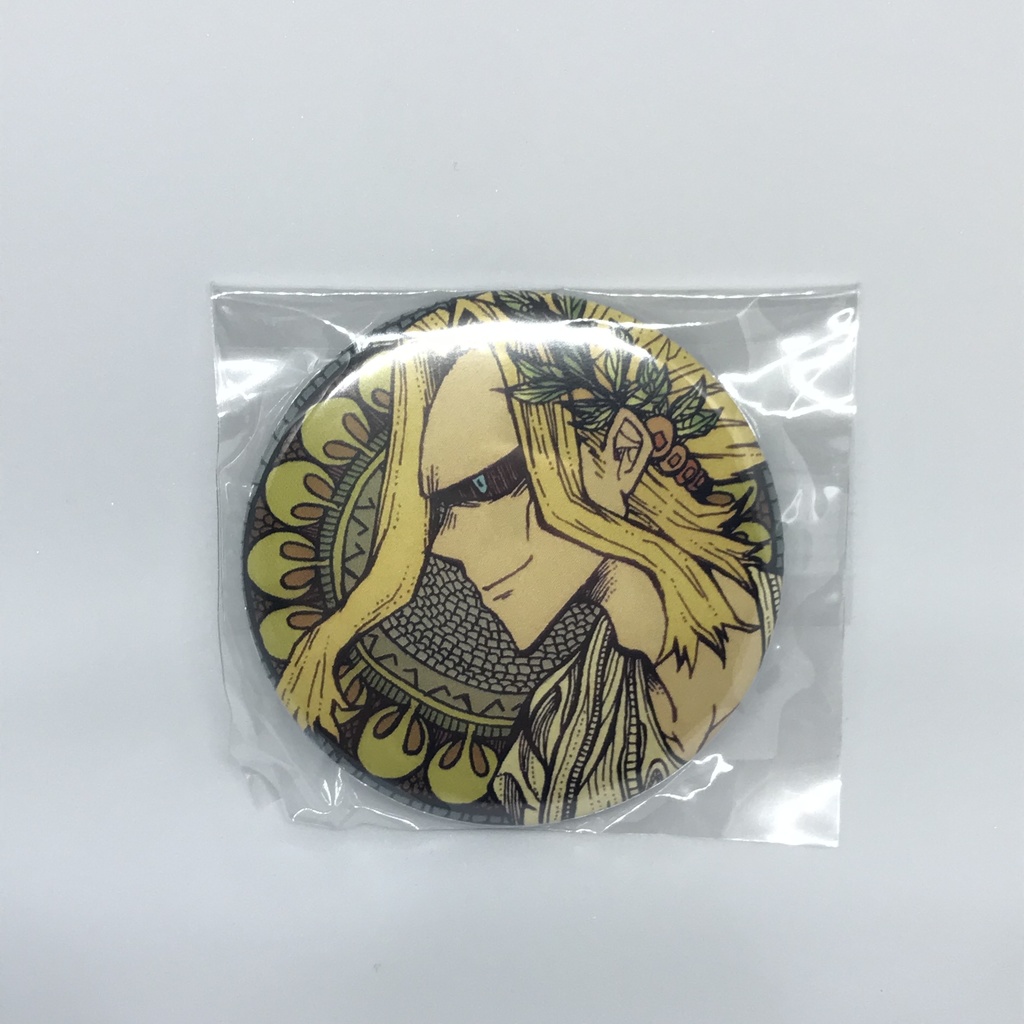 ヒロアカ オールマイト トゥルーフォーム缶バッジ くろむらいす Booth