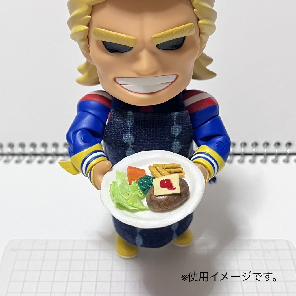 【ミニチュア】ハンバーグプレート