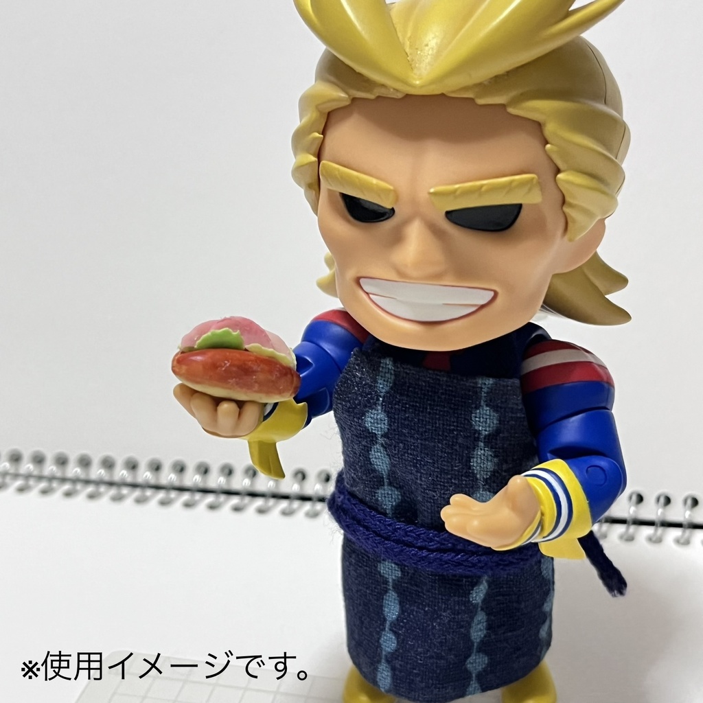 【ミニチュア】ハムサンドコッペ