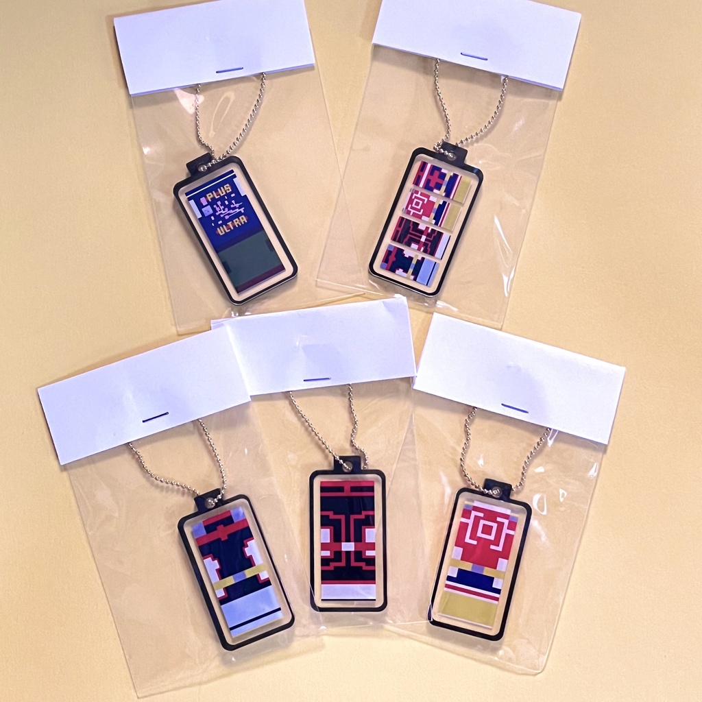 【アクリルキーホルダー】ヒロアカ モチーフキーホルダー キャラクターバッテリー