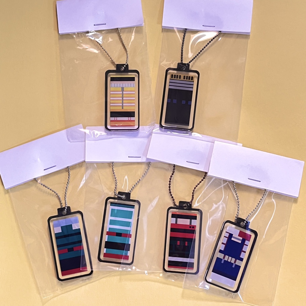 【アクリルキーホルダー】ヒロアカ モチーフキーホルダー キャラクターバッテリー