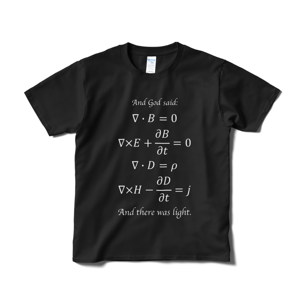 「光あれ」Tシャツ(Black)