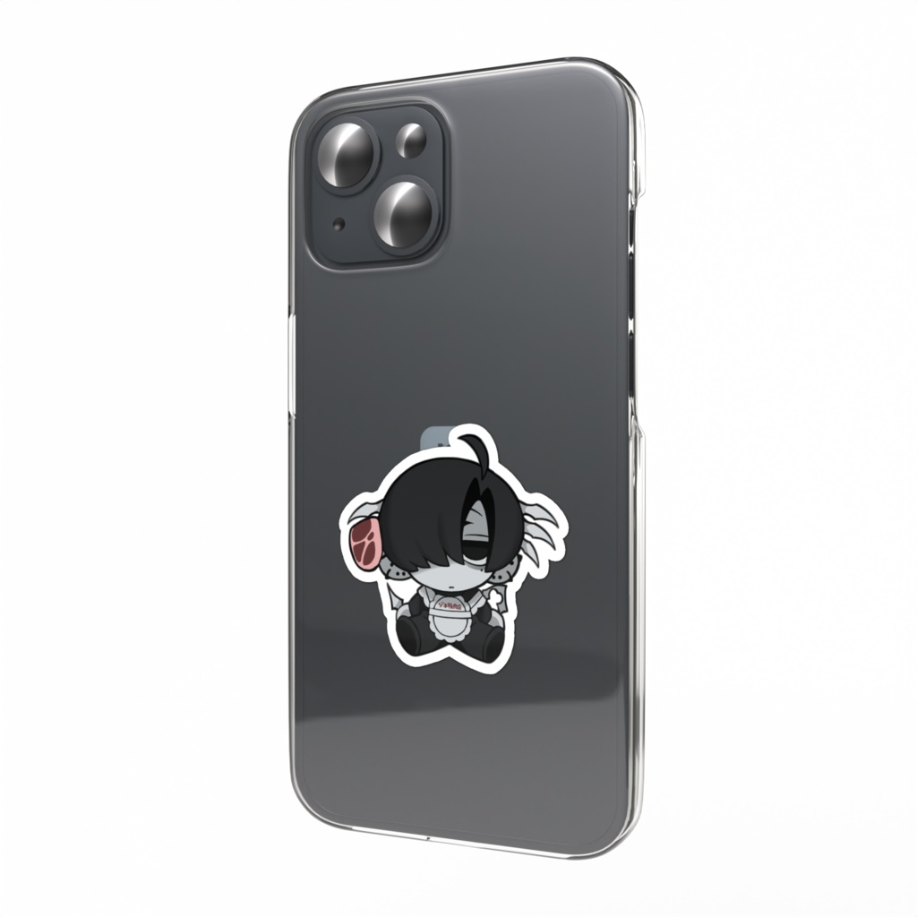 SDお座りゾネスマホステッカー