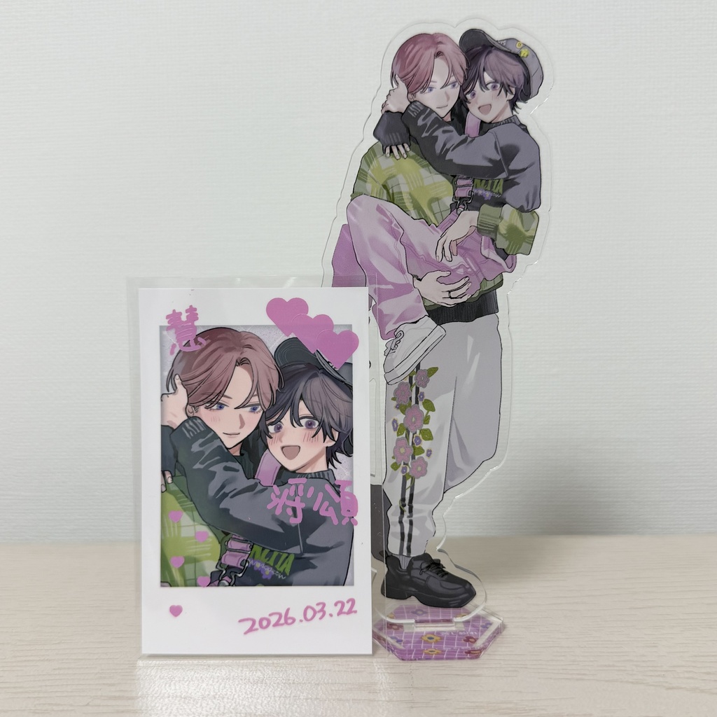 アクスタ&チェキ風カードセット