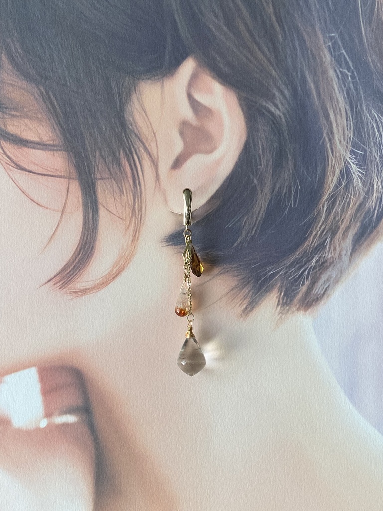 桂小五郎イメージ「好感度激増🌸酒カス三連星🍺🥃🍶」ピアス