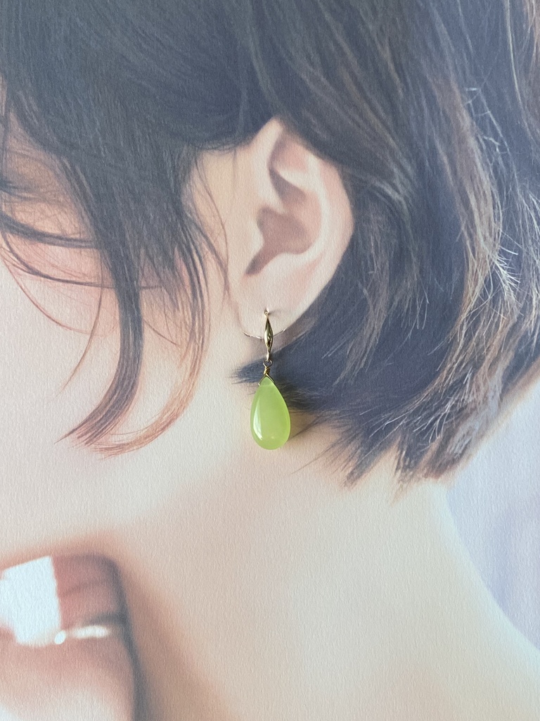 倒幕派カラージェイドピアス