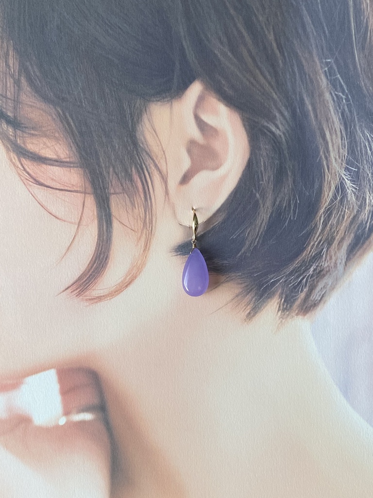 佐幕派カラージェイドピアス