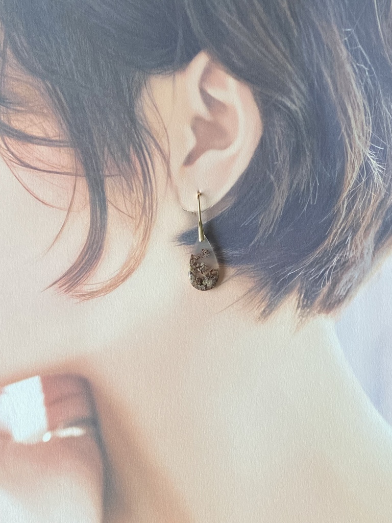 アーネスト・サトウイメージ「愛すべき日本」2wayピアス