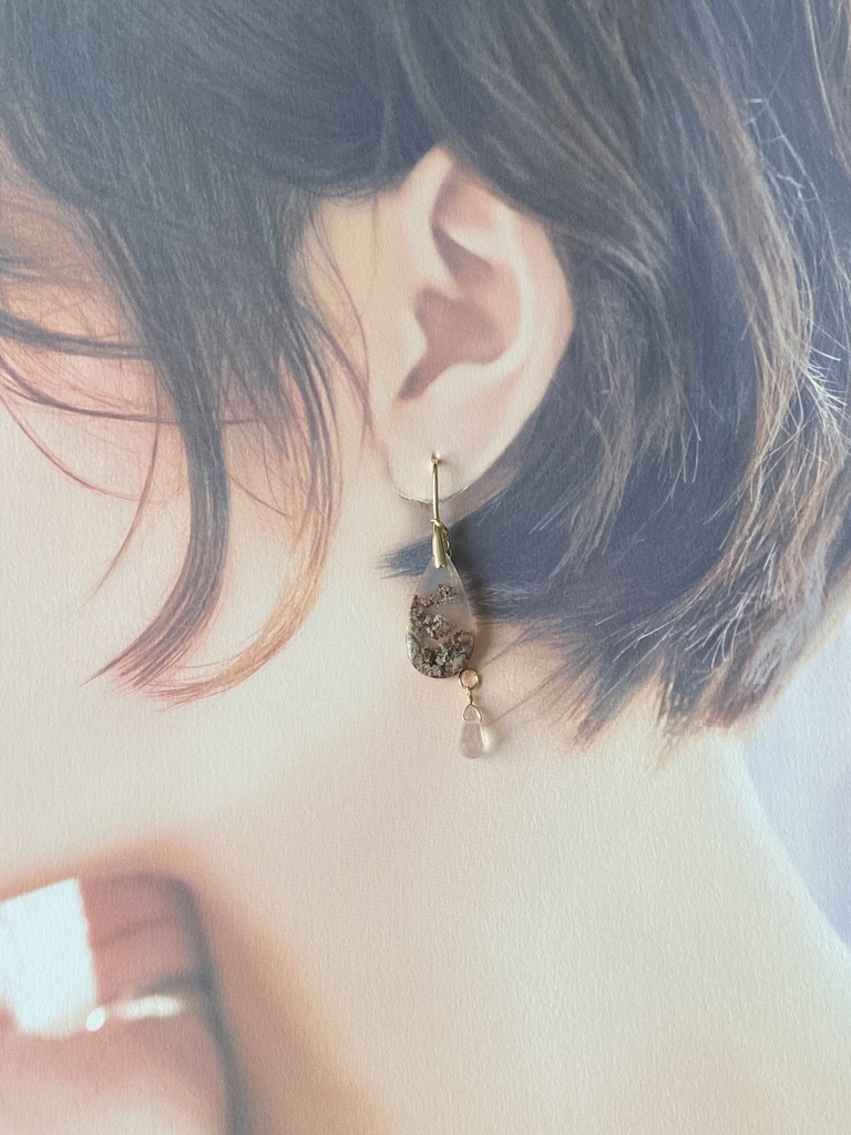 アーネスト・サトウイメージ「愛すべき日本」2wayピアス