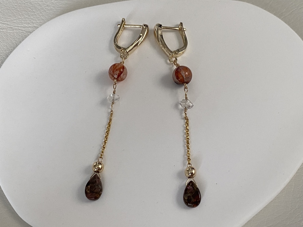 気焔発動イメージ「勝負はここから」ピアス