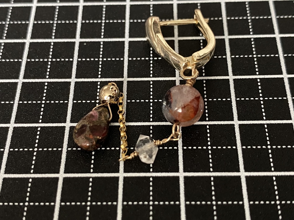 気焔発動イメージ「勝負はここから」ピアス