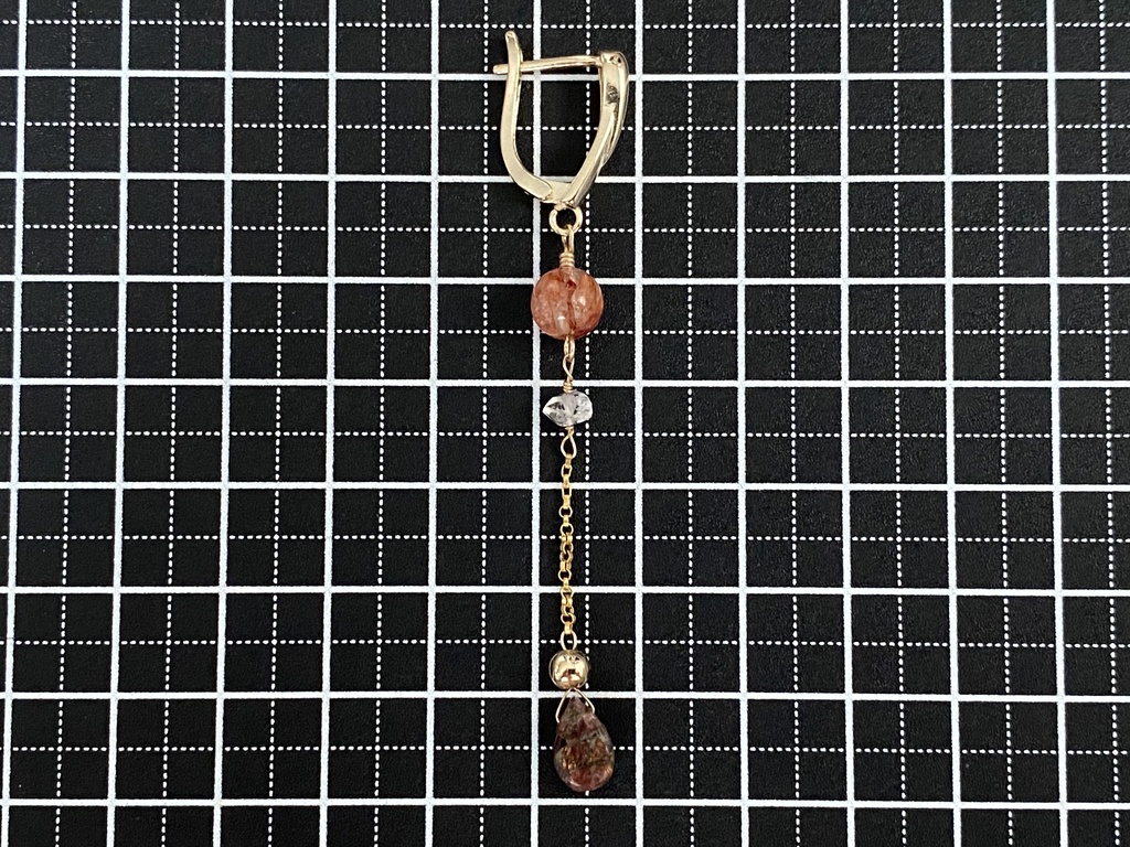 気焔発動イメージ「勝負はここから」ピアス