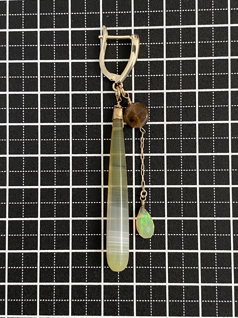 福沢諭吉イメージ「拝借行脚の果てに」ピアス