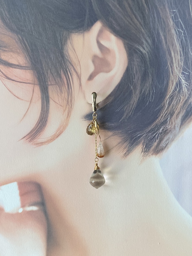 桂小五郎イメージ「帰ってきた酒カス三連星🍺🥃🍶壱」ピアス