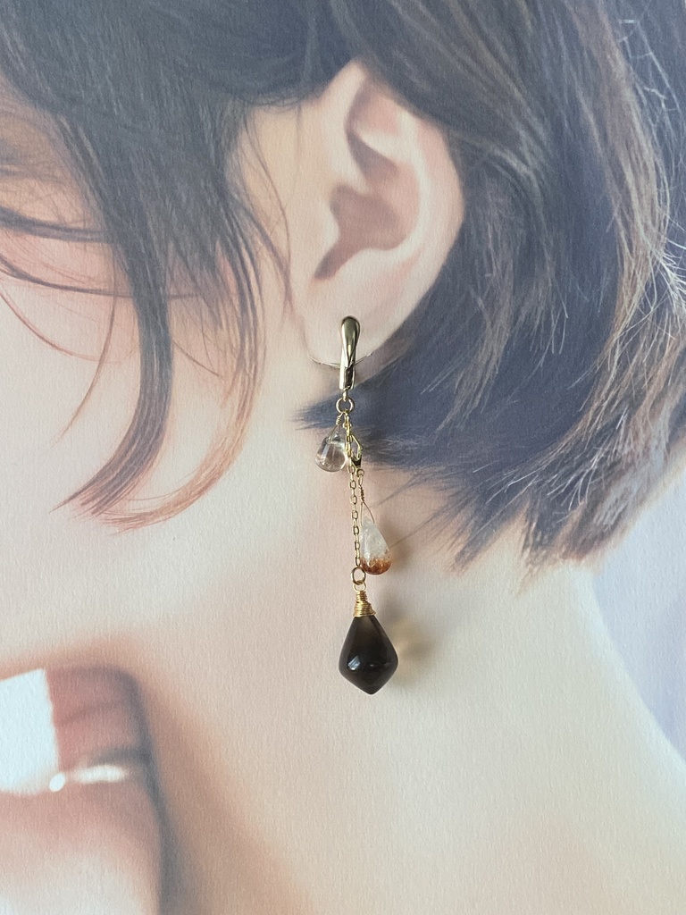 桂小五郎イメージ「帰ってきた酒カス三連星🍶🍺🥃弐」ピアス