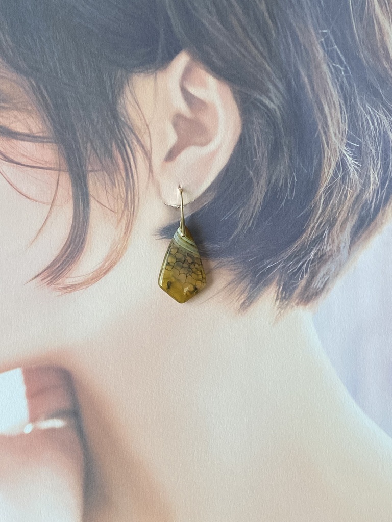 河上彦斎イメージ「逆鱗」2wayピアス