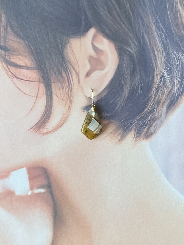 河上彦斎イメージ「逆鱗」2wayピアス