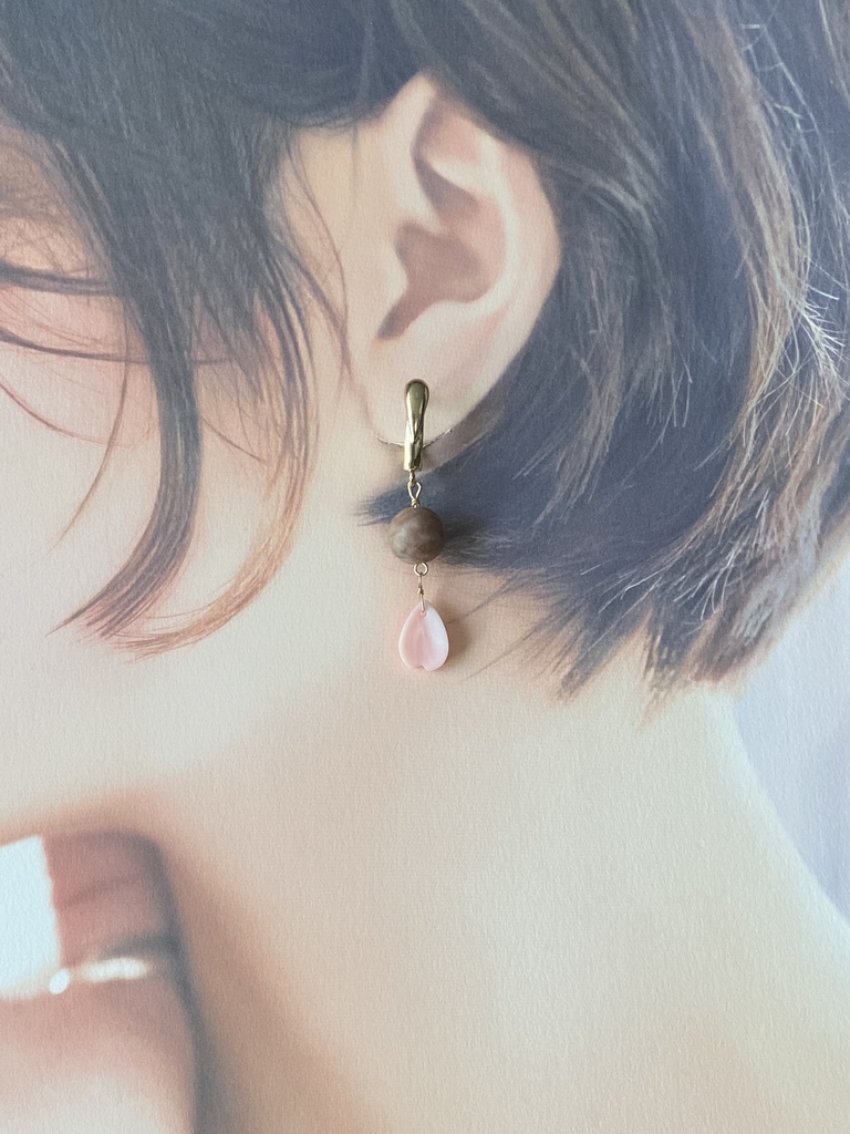 土佐藩士イメージ「桜」ピアス