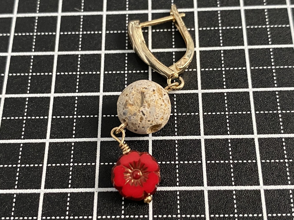 薩摩藩士イメージ「梅」ピアス