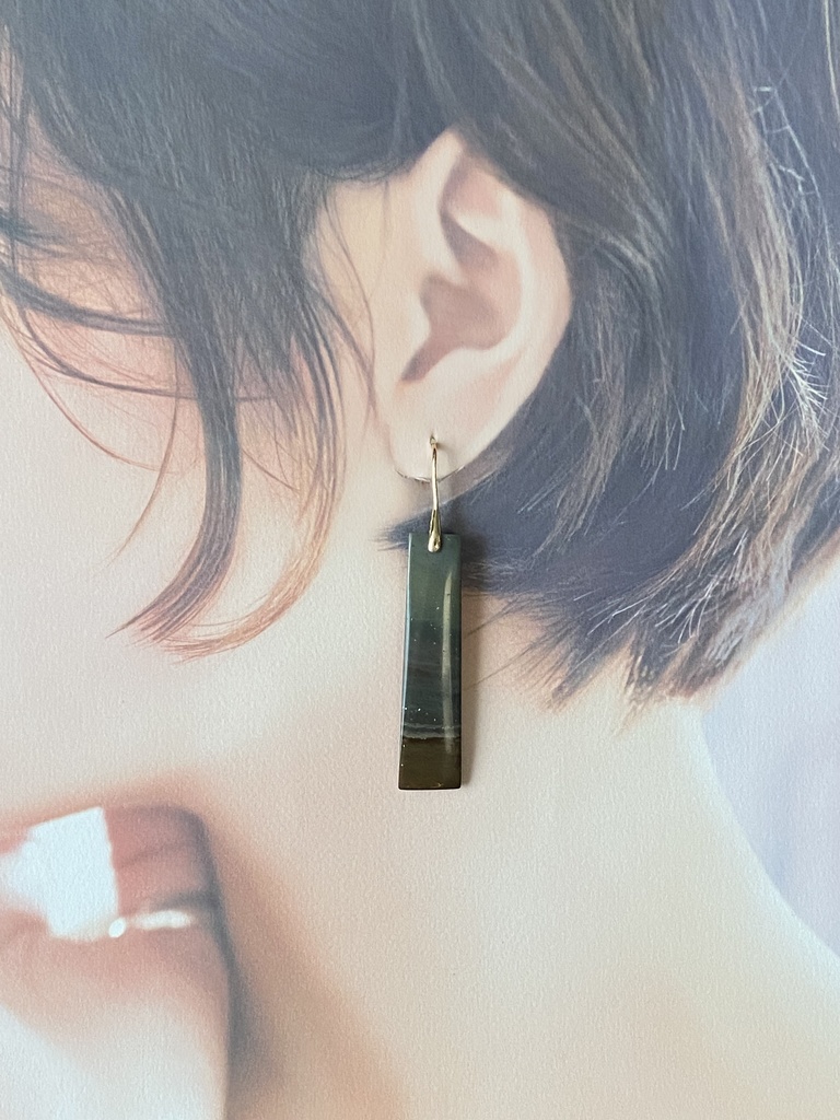 大久保利通イメージ「不屈」2wayピアス