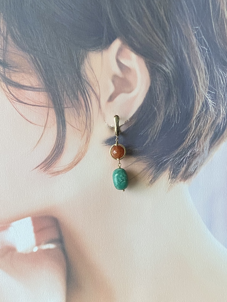 近藤勇イメージ「陽」ピアス