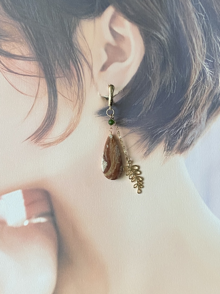 桂小五郎イメージ「親友/地」ピアス