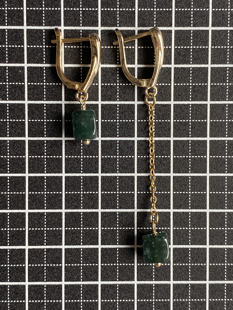 高杉晋作イメージ「ジェネリック翡翠の賽」ピアス