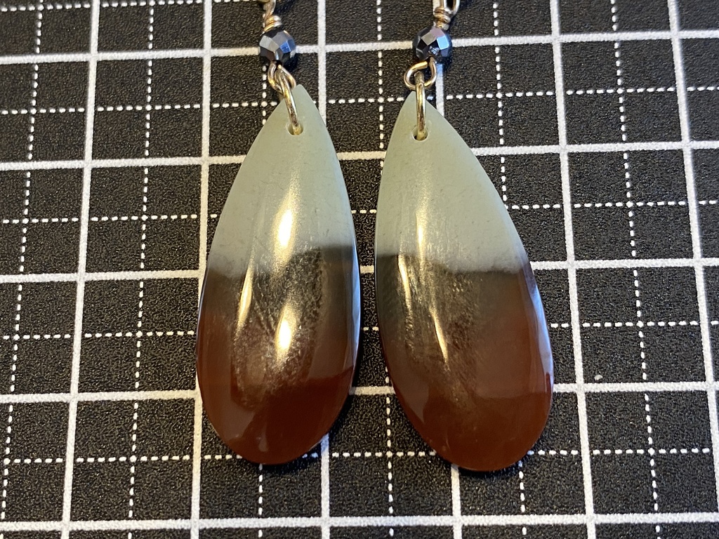 抹茶プリンのピアス【B】