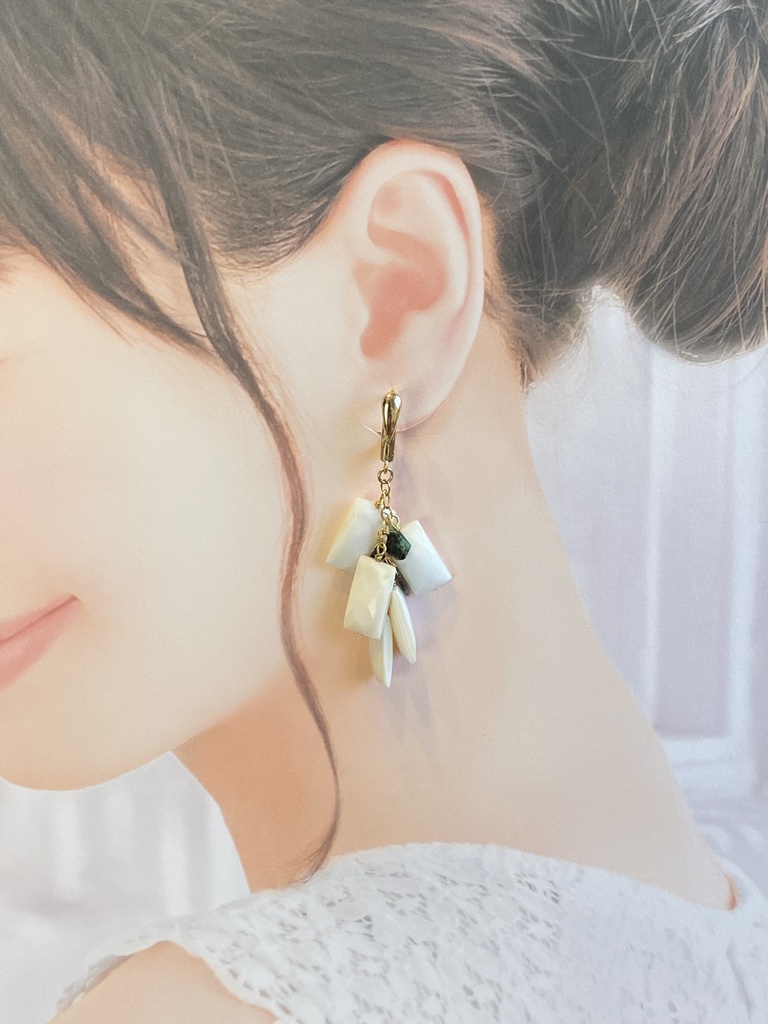 高杉晋作イメージ「三千桜」ピアス