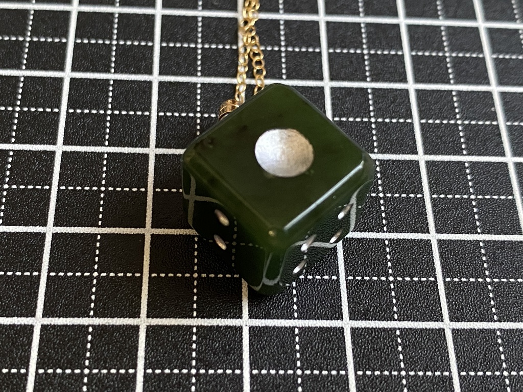 高杉晋作イメージ「翡翠の賽」ネックレス