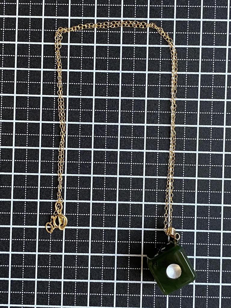 高杉晋作イメージ「翡翠の賽」ネックレス