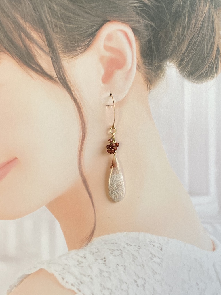 村山たかイメージ「原初の果実」ピアス